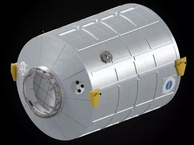 Multi-Purpose Logistics Module 3D model