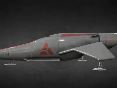 StarFighter U9 3D model