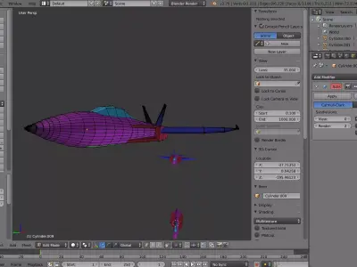 F 88 RC Jet Airplane Prototype 3D model