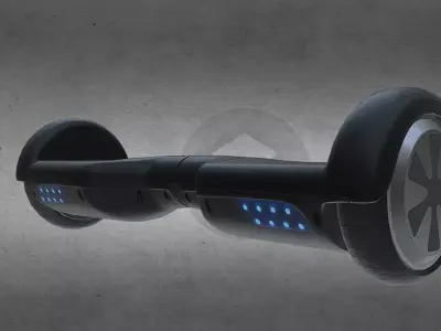 HOVERBOARD hoveboard Low-poly 3D model