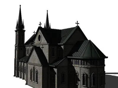 Church 3D model
