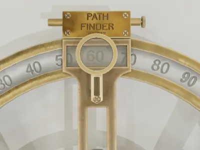 Sextant 3D Model 3D model