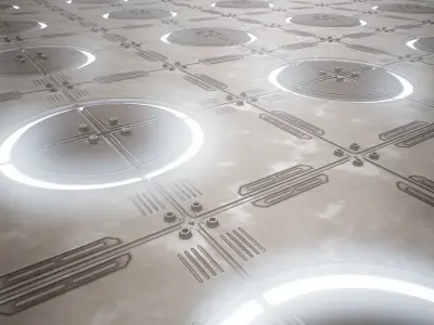 PBR Sci-Fi Texture Pack 20 Low-poly 3D model