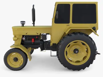 Generic Tractor v3 3D model