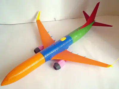 171114 Model kit Boeing 737-900 Split Scimitar Up 3D print model