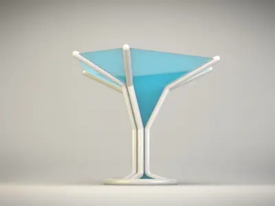 Rubber Tree Low-poly 3D model