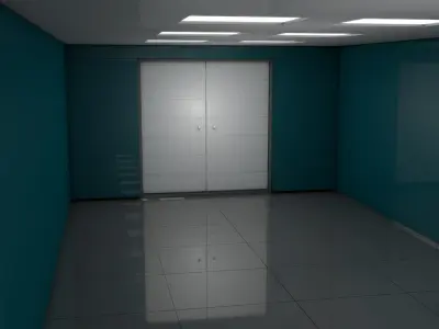 Apartment Corridor  Low-poly 3D model buy