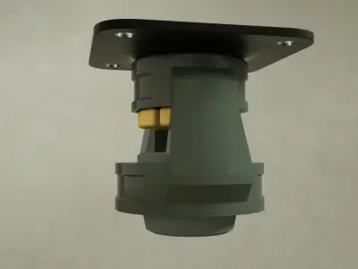 Universal wheel module 3D model