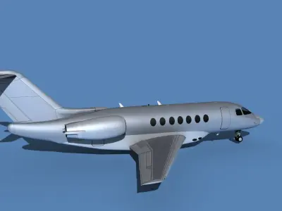 Hawker Siddley 4000 V00 3D model