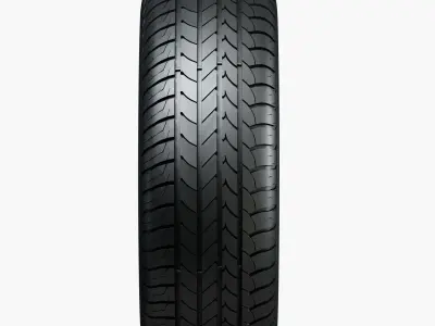 Rim and Tire R16 3D model
