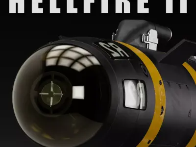 Hellfire II 3D model