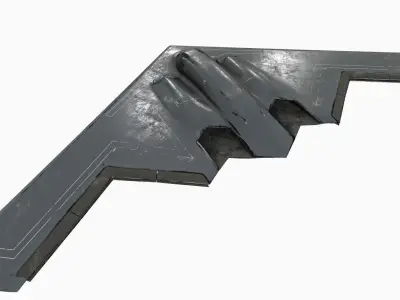 Northrop Grumman B-2 Spirit Low-poly 3D model