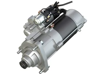 Starter Motor 02 3D model