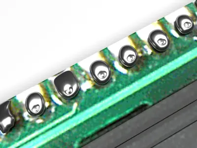 Liquid Crystal Display Screen Component 3D model