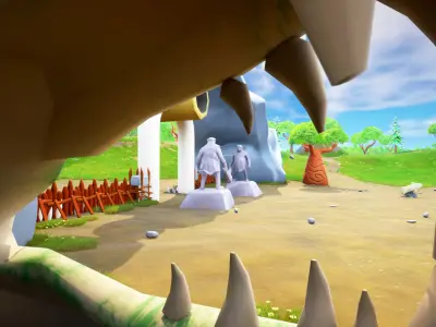 Stone Age Environment 3D model