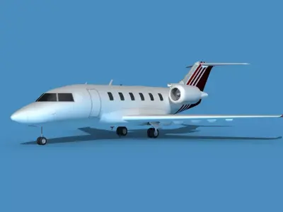 Bombardier CL-604 Challenger V03 3D model