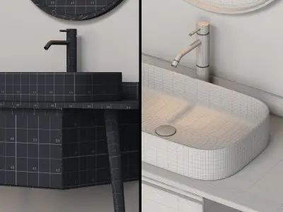 ARTELINEA T60 120 bathroom furniture Free 3D model