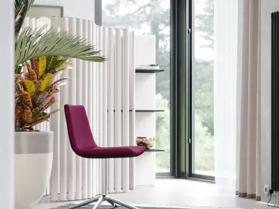  Replica B&amp;B Italia Quiet CS48/F Chair Model, Purple 