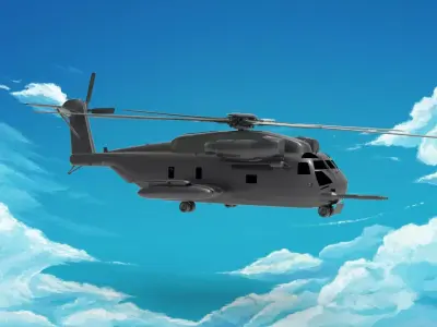 Sikorsky CH-53E Super Stallion 3D model