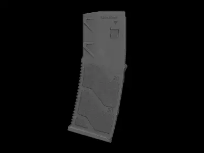 FB Radom AR-15 Polimer Magazine Low-poly 3D model
