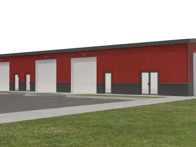 Commercial-006 Warehouse 3D model