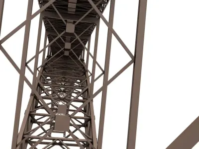New River Gorge Bridge 3D model