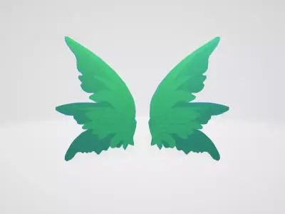 Fairy Wings Free 3D print model