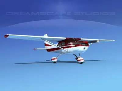Cessna 175 Skylark V11 3D model