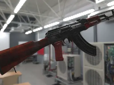 3d model for game Low-poly 3D model