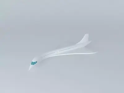 Concorde SP Free 3D model