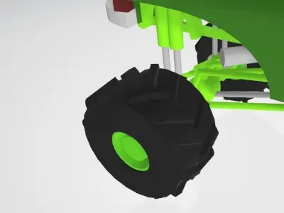 monster trunk Free 3D model