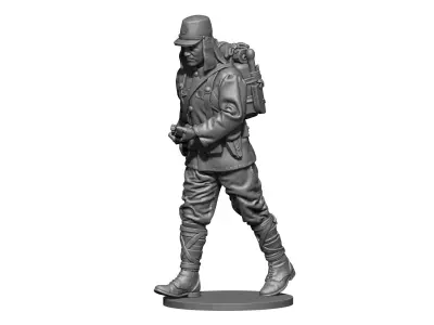 Japan soldier ww2 3D print model