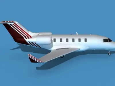 Bombardier CL-604 Challenger V03 3D model