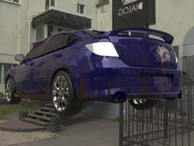 Mazda Car Free 3D model