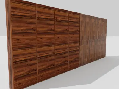 Bookshelf Bookcase Library 3D model