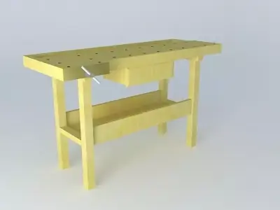 Work Bench Free 3D model