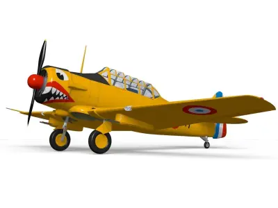 T-6G texan 3D model
