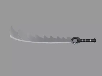 Composite sword 3D model