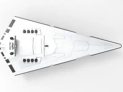 Star Wars Star Destroyer 3D model purchase