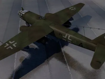 Arado Ar-234 B-2  Blitz 3D model