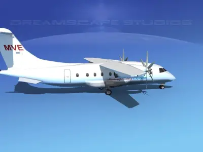 Dornier 328-130 Mississippi Valley Air 3D model