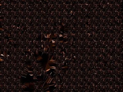 Space Station Floating lord Base 3D model