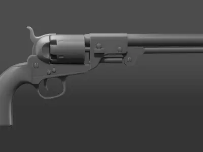 Dance Bros Revolver 3D model