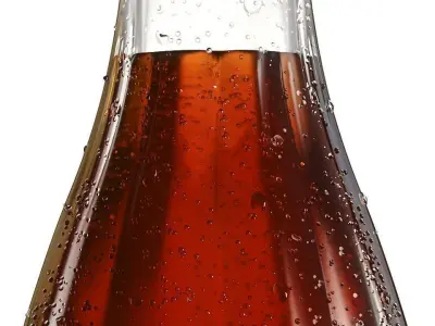 High Detailed Coca-Cola Bottle Models 3D model