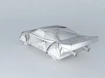 sport car Free 3D model
