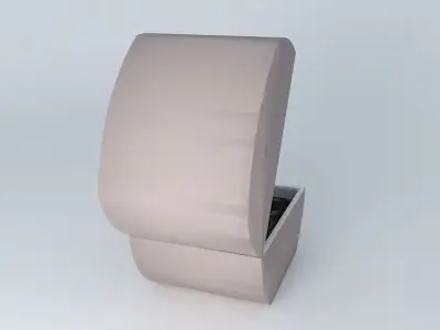 Ladies Silver/Jet Fashion Watch SEKSY Free 3D model