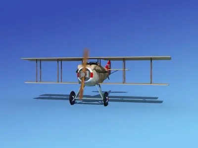 SPAD VII 3D model