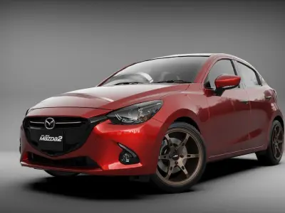 Lenso Project D 6 Spokes 3D model