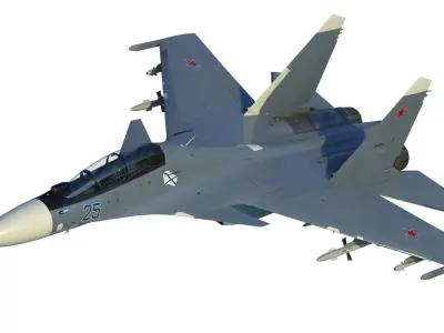 Su-30 3D model