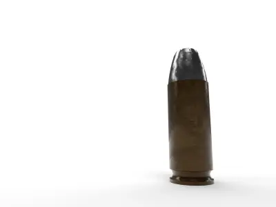 Modern Bullet Low-poly 3D model
